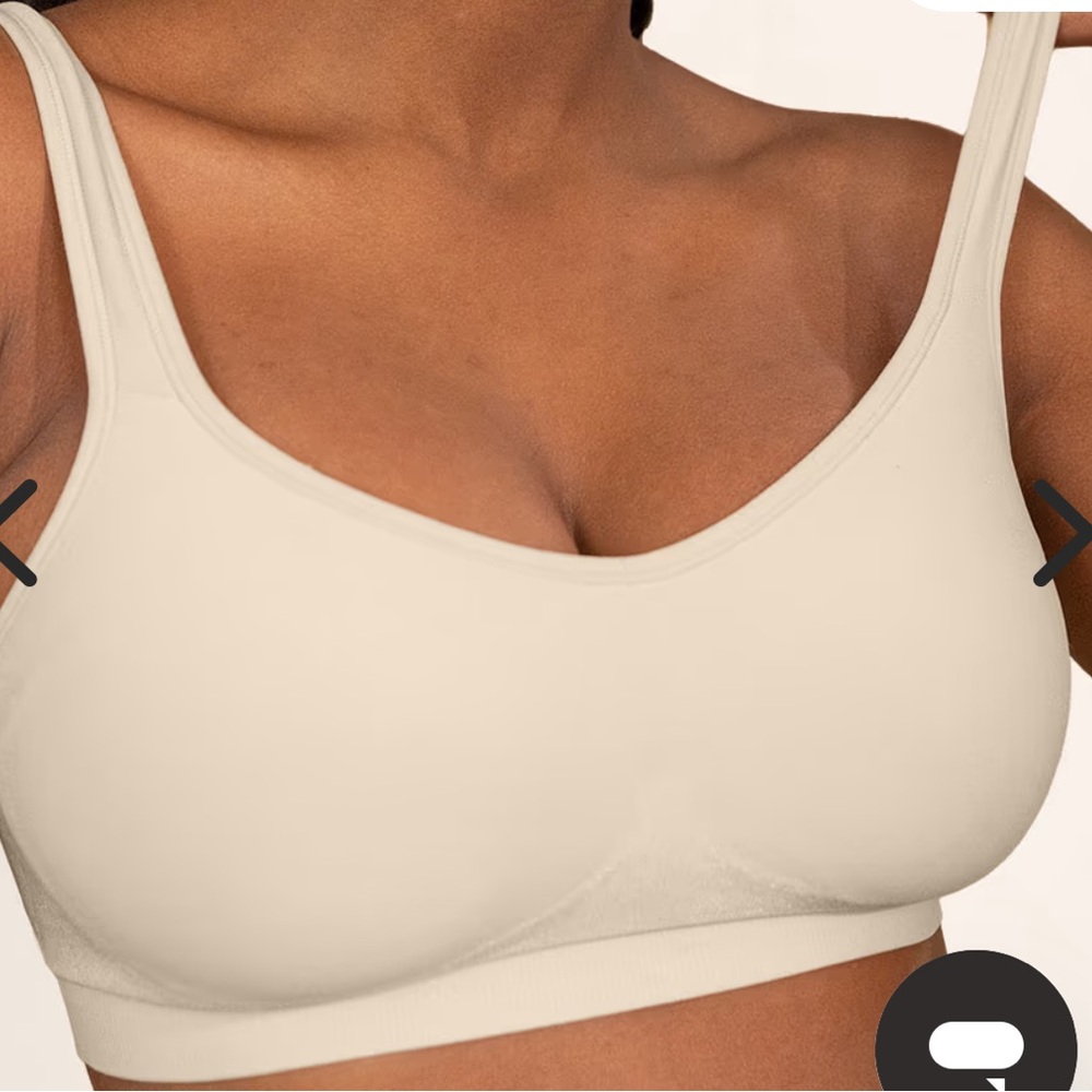 Truekind® Daily Comfort Wirefree Shaper Bra Size 4XL Beige Nude NWOT